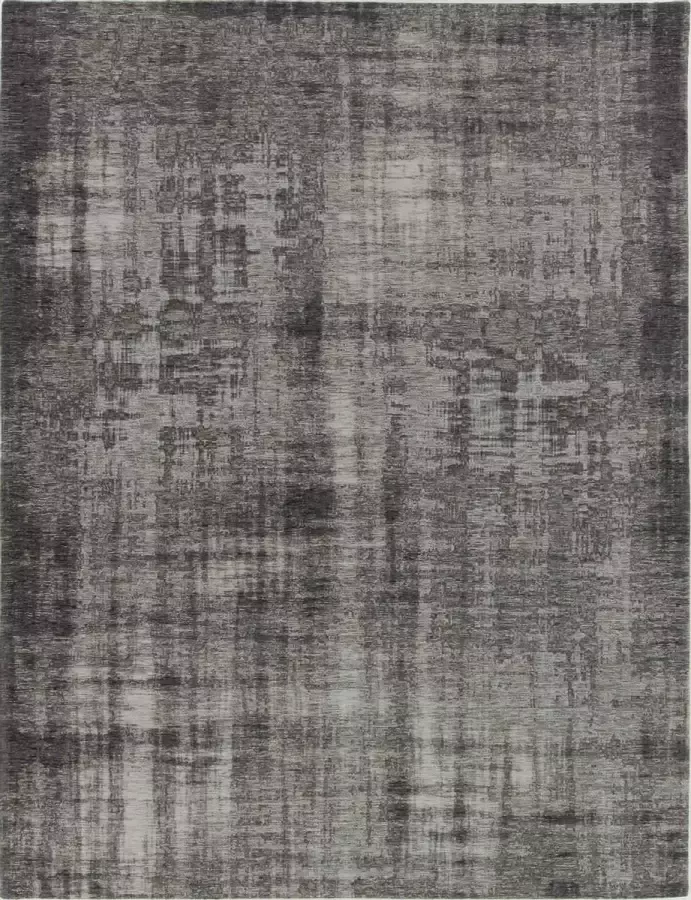 Acsento Grunge Vloerkleed 240 x 340 cm Grey Rectangular Acrylic Dining room Living room Office Kitchen Abstract Design Industrial Modern