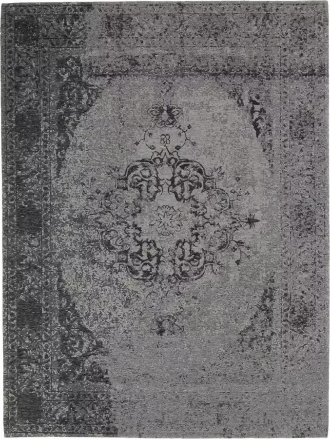 Acsento Meda Vloerkleed 200 x 300 cm Grey Rectangular Acrylic Dining room Living room Medallion Vintage Classic