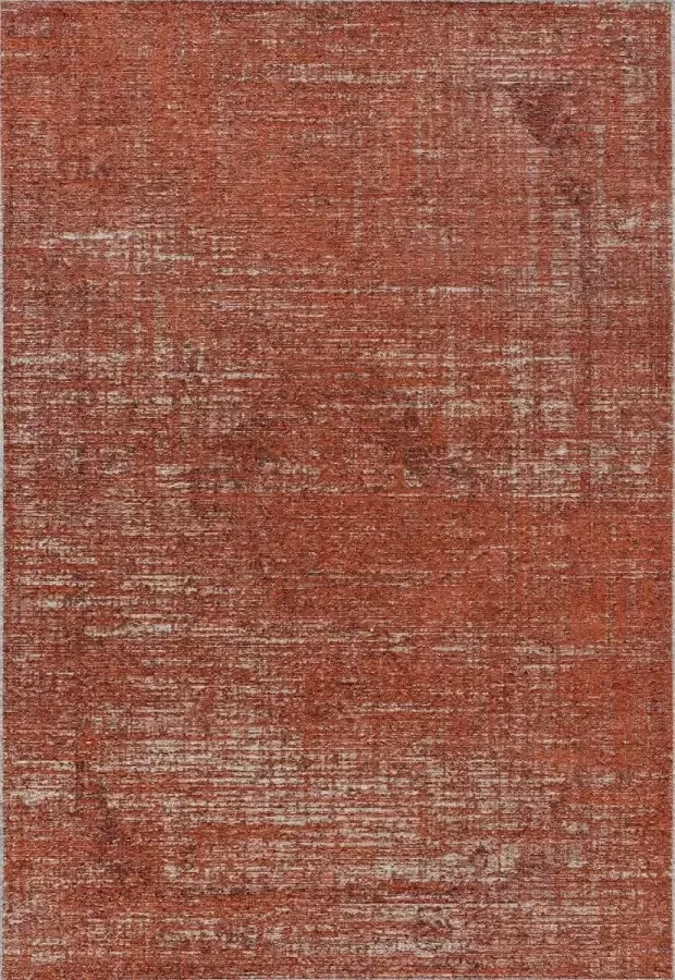 Acsento Mila 011 Red Vloerkleed 200 x 290 cm Red Rectangular Viscose Wool Dining room Living room Office Kitchen Medallion Vintage Modern