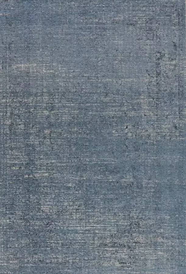 Acsento Mila 016 Blue Vloerkleed 160 x 230 cm Blue Rectangular Viscose Wool Dining room Living room Office Kitchen Abstract Vintage Modern