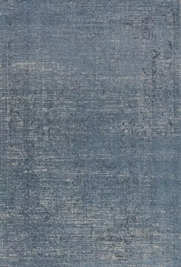 Acsento Mila 016 Blue Vloerkleed 240 x 340 cm Blue Rectangular Viscose Wool Dining room Living room Office Kitchen Abstract Vintage Modern