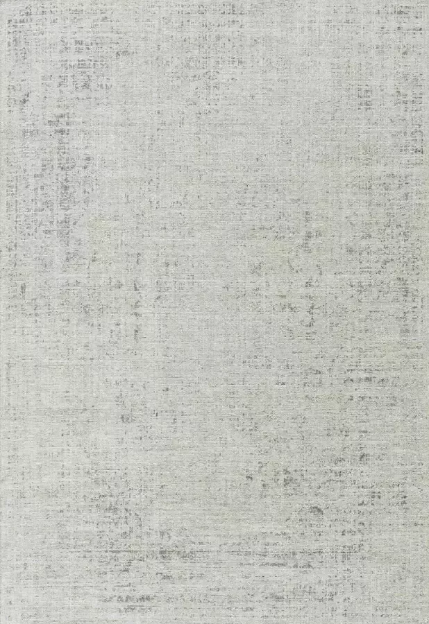 Acsento Mila 016 Silver Vloerkleed 200 x 290 cm Beige Rectangular Viscose Wool Dining room Living room Office Kitchen Abstract Vintage Scandinavian Modern