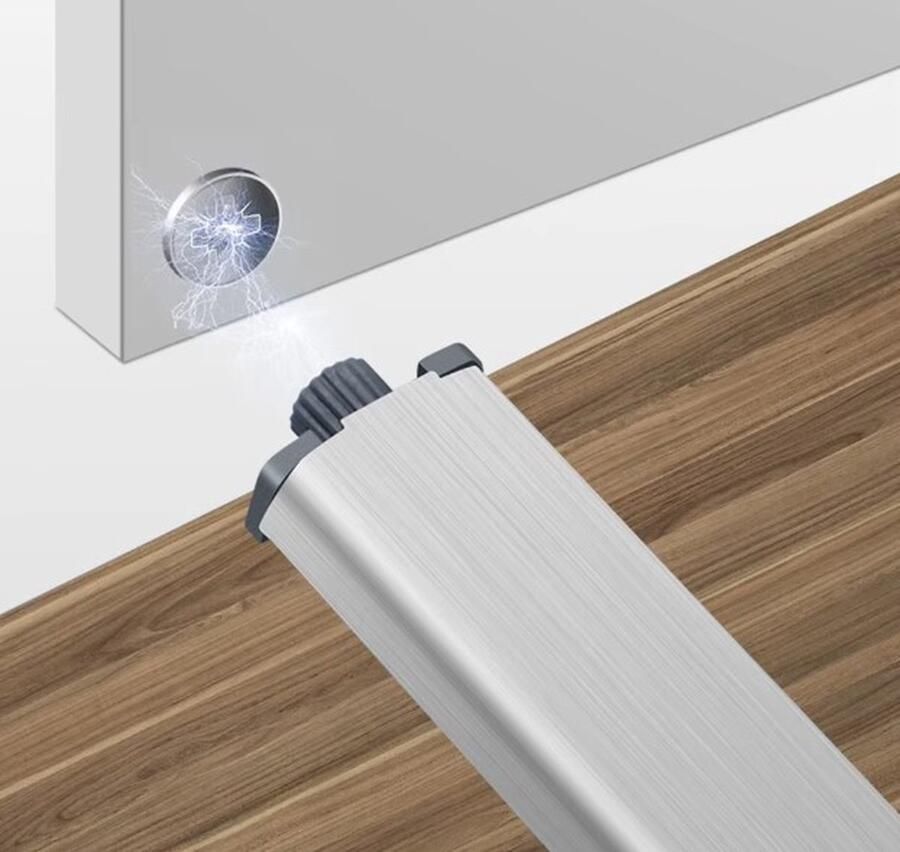 Actie4you Buffer druksnappers 4 stuks Deurbuffer Deursluiter Deurdemper Push to open Deursnapper – Drukbeslag Voor keukenkast en keukenlades – Magnetisch – Set van 4 Stuks