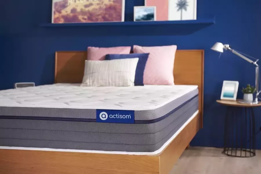 Actisom Actiflex zen matras 70x190cm Pocketveren en traagschuim Gebalanceerd 7 comfortzones