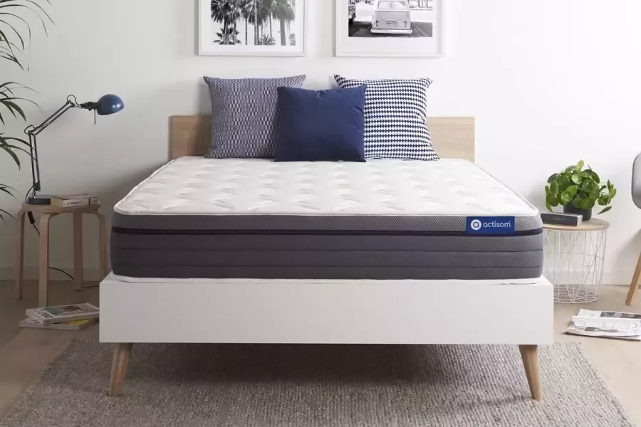 Actisom Actilatex zen matras 140x190cm Latex en traagschuim Gebalanceerd 7 comfortzones