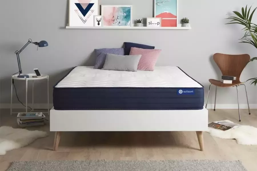 Actisom Actimemo life matras 120x210cm Traagschuim Zeer stevig 5 comfortzones