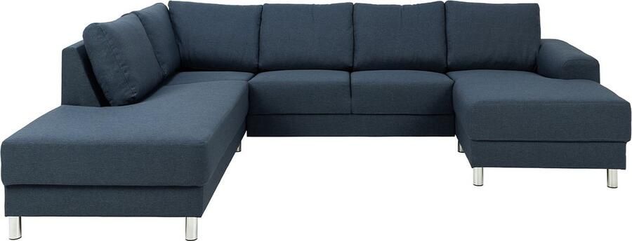 Actonacompany Calverton hoekbank chaise longue rechts gericht donkerblauw