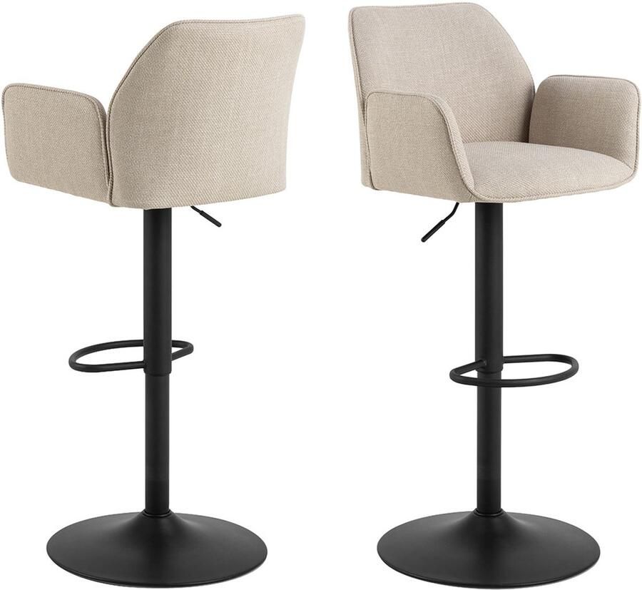 Actona Glenda barstoel beige