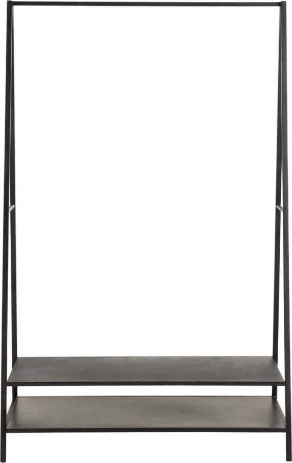 Giga Living Kledingrek Veksa Zwart Staal 50x105x170cm - Foto 2