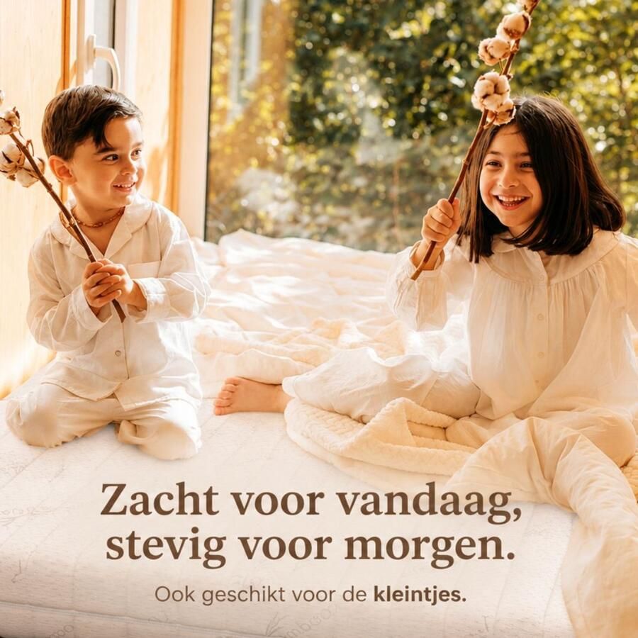 Ada Sleep Ada Sleep Premium Matras 70x90 – 10 cm – Aircell Koudschuim Matras Orthopedisch Afritsbaar en wasbaar hoes Anti-Allergisch Gemiddelde Stevigheid CertiPUR en Okoetex gecertificeerd - Foto 2