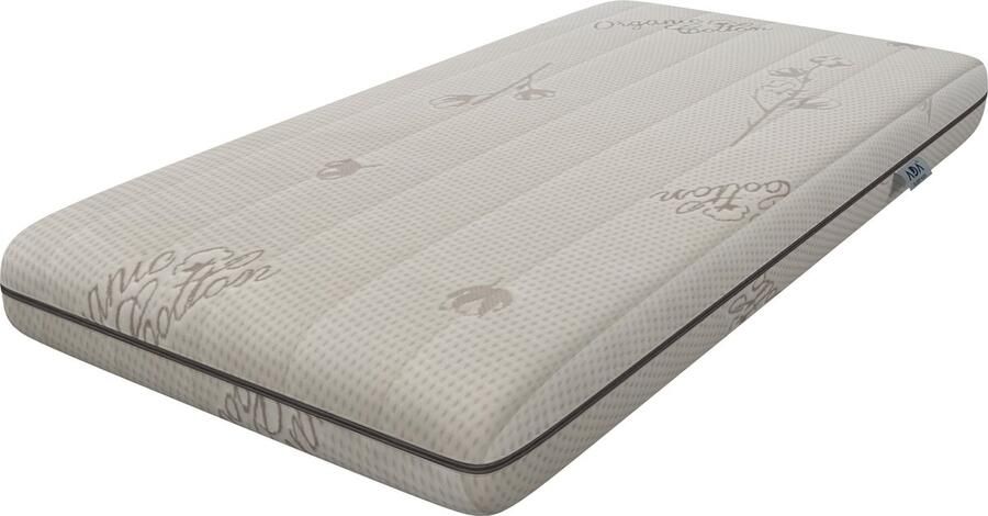 Ada Sleep Kids Matras 60x120 cm ledikant Koudschuim Organische Katoen Wasbare hoes Hypoallergeen - Foto 2