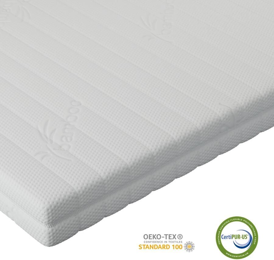 Ada Sleep Koudschuim matras 90 x 200 cm ventilerend hypoallergeen wasbare hoes CertiPUR en Okoetex gecertificeerd Als beste getest! - Foto 2