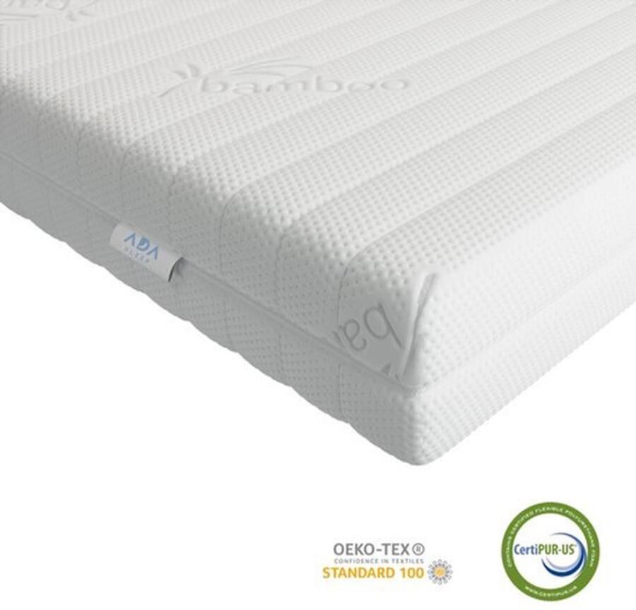 Ada Sleep Koudschuim matras 140x200 cm 20 cm ventilerend hypoallergeen wasbare hoes CertiPUR en Okoetex gecertificeerd Ergonomische ondersteuning - Foto 2