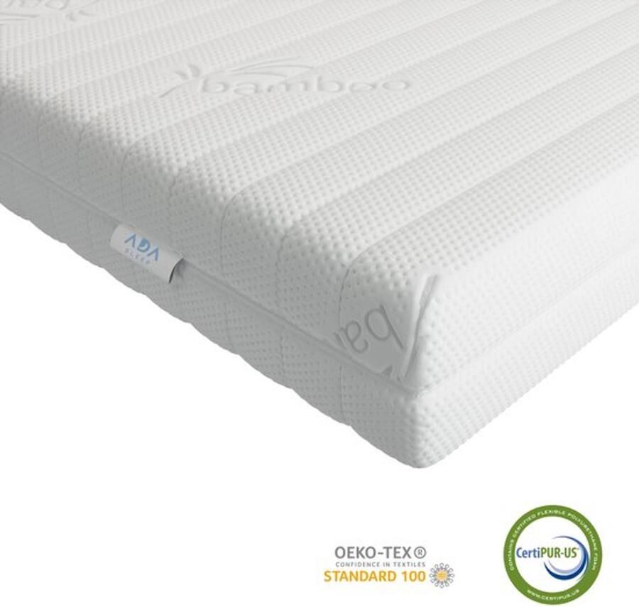 Ada Sleep Ada Sleep Premium Matras 90x200 – 20 cm – Aircell Koudschuim Matras Orthopedisch Afritsbaar en wasbaar hoes Anti-Allergisch Gemiddelde Stevigheid CertiPUR en Okoetex gecertificeerd - Foto 2