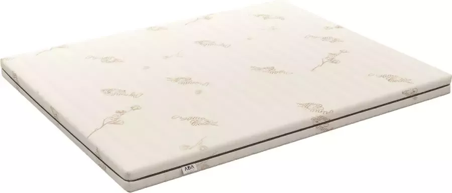 Ada Sleep Topper Organic Cotton 120x200 10cm HR Koudschuim Pure Eco Cotton Topdekmatras Topper Matras