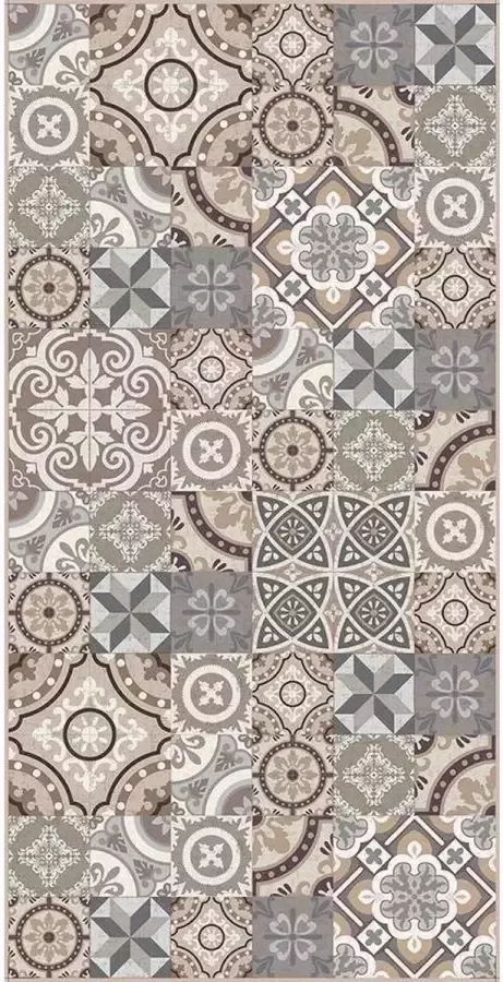 Adama alma Vloermat kleed Multi PVC 60 x 240 CM. IN OUTDOOR VAN ADAMA-ALMA