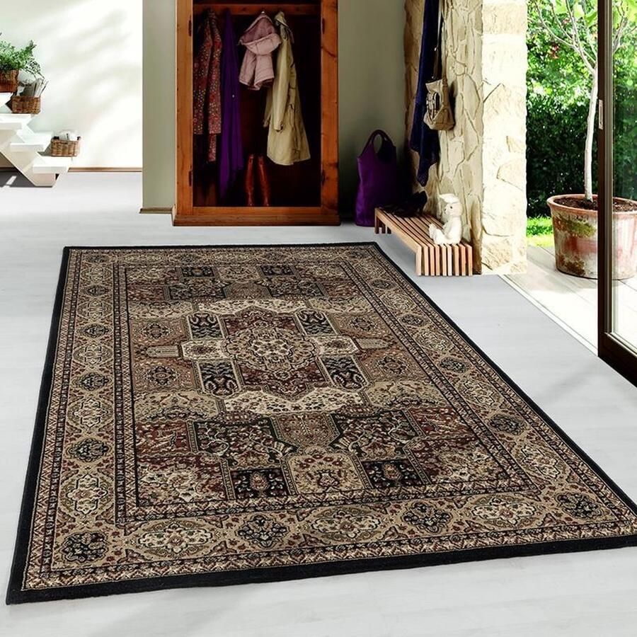 Adana Carpets Perzisch vloerkleed Kashmir Zwart 2603 120x170cm - Foto 1
