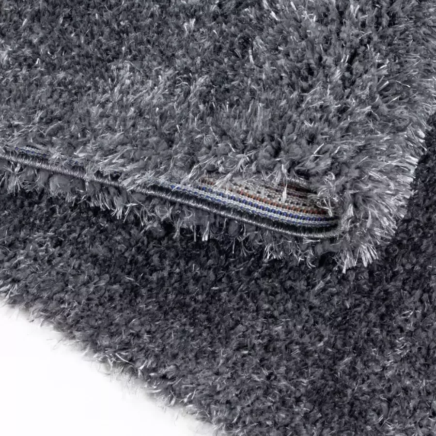 Adana Carpets Hoogpolig vloerkleed Blushy Donkergrijs 160x230cm (4200)