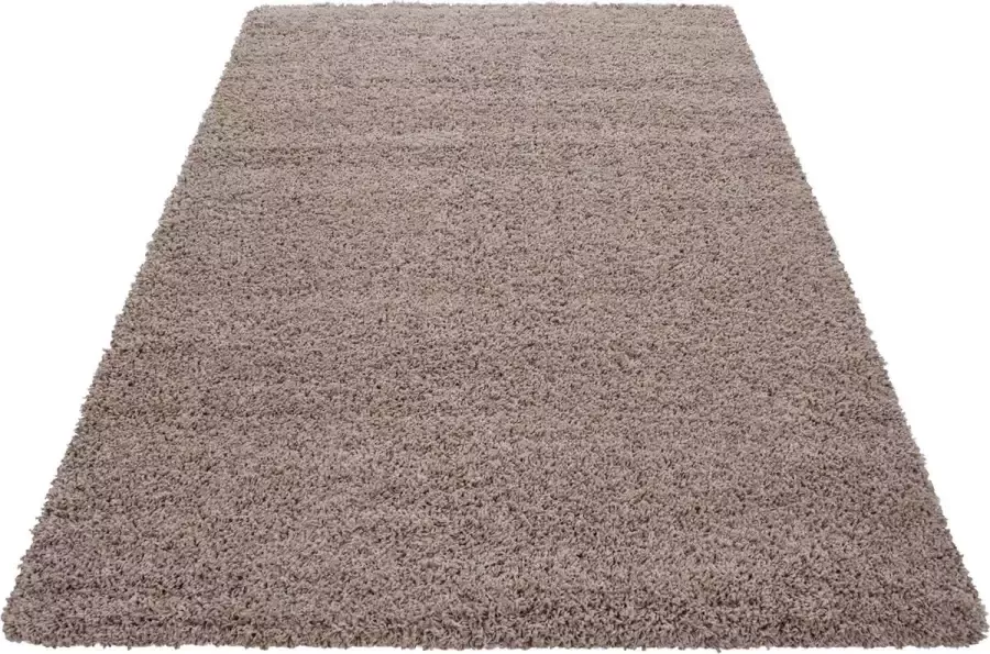 Adana Carpets Hoogpolig vloerkleed Sade Beige 160x230cm
