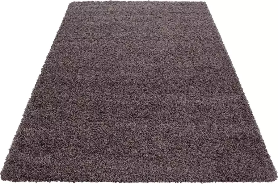 Adana Carpets Hoogpolig vloerkleed Sade Taupe 120x170cm