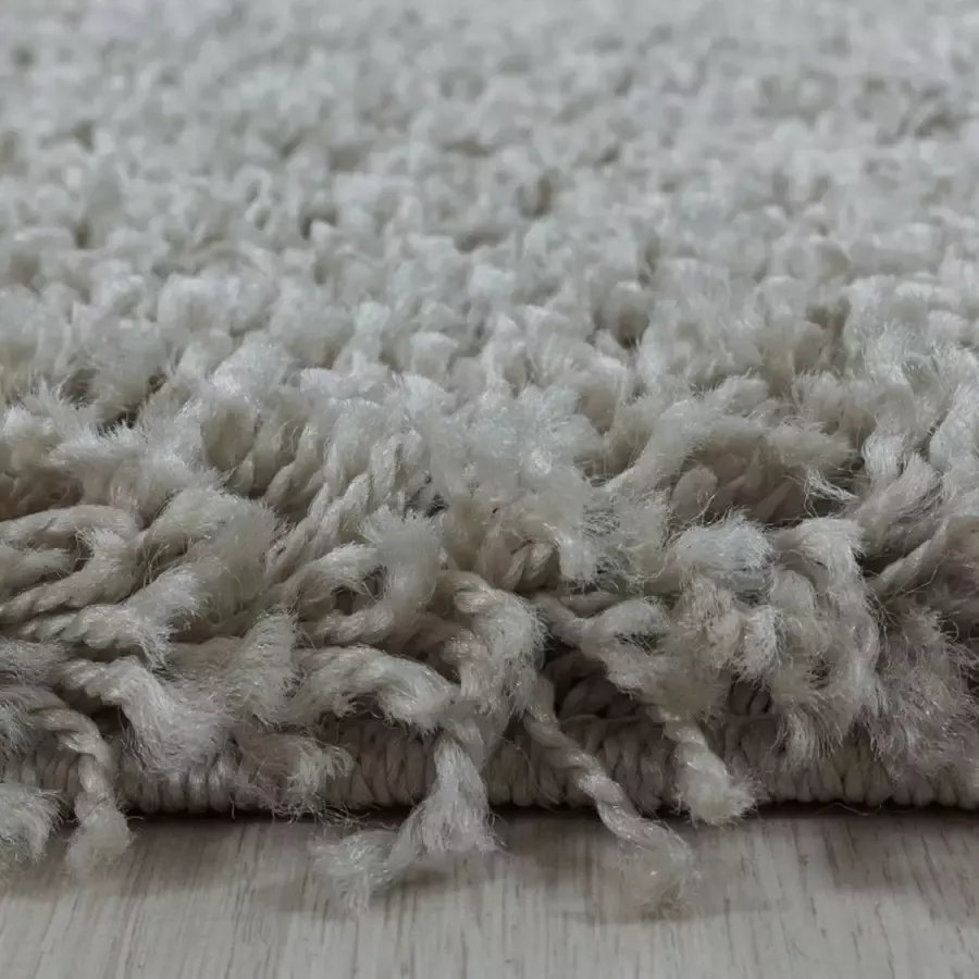 Adana Carpets Hoogpolig vloerkleed Softy Beige 160x230cm (3000)