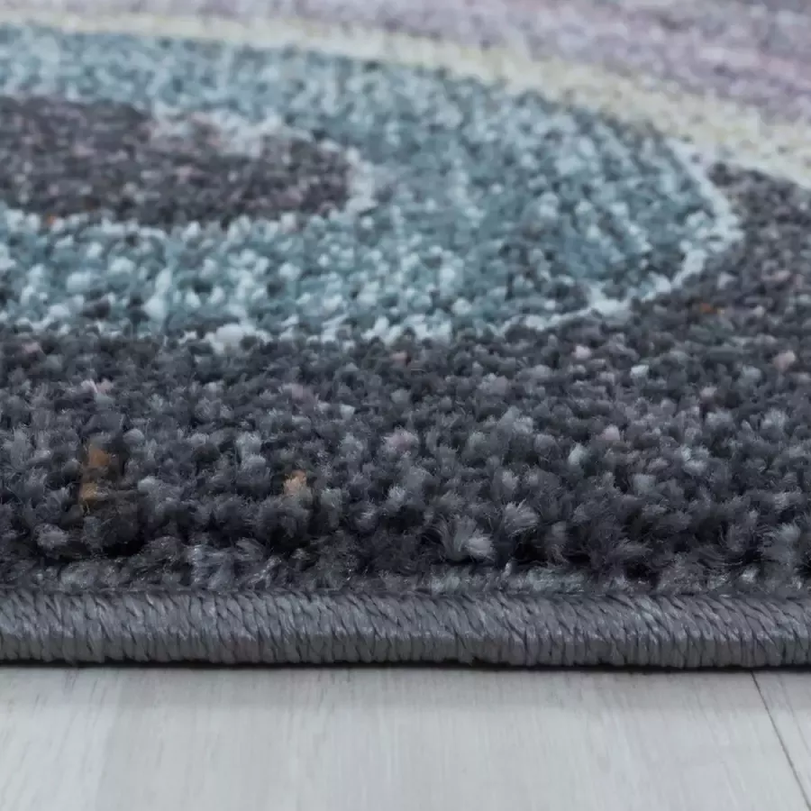 Adana Carpets Kindervloerkleed Fleurtje Eenhoorn Grijs 80x150cm (2102)