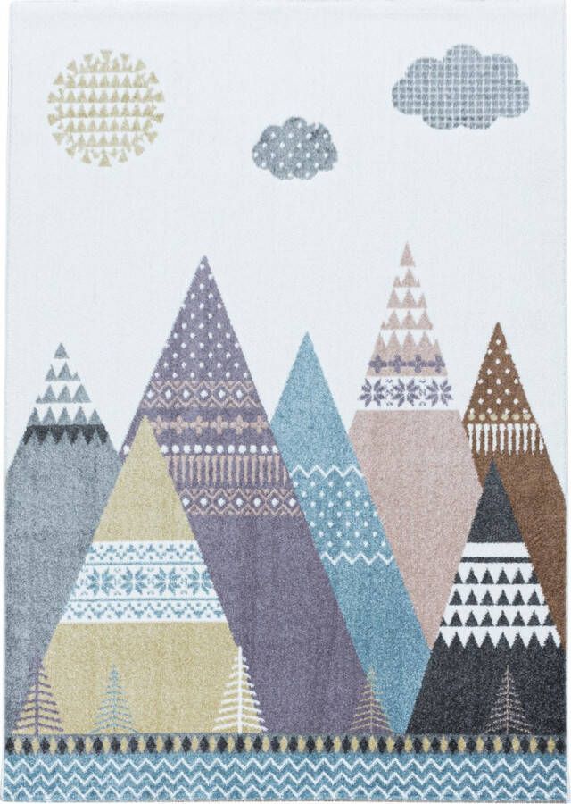Adana Carpets Kindervloerkleed Lucy Bergen Multicolor 140x200cm
