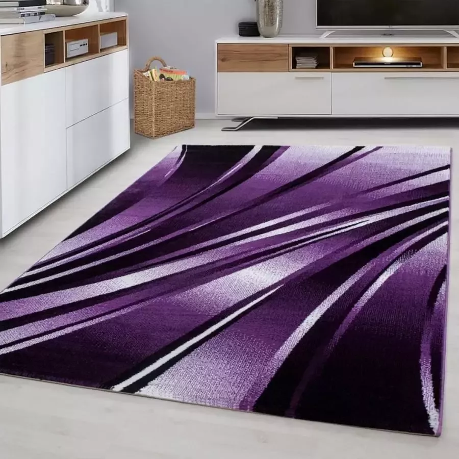 Adana Carpets Modern vloerkleed Jena Paars 9210 200x290cm - Foto 4