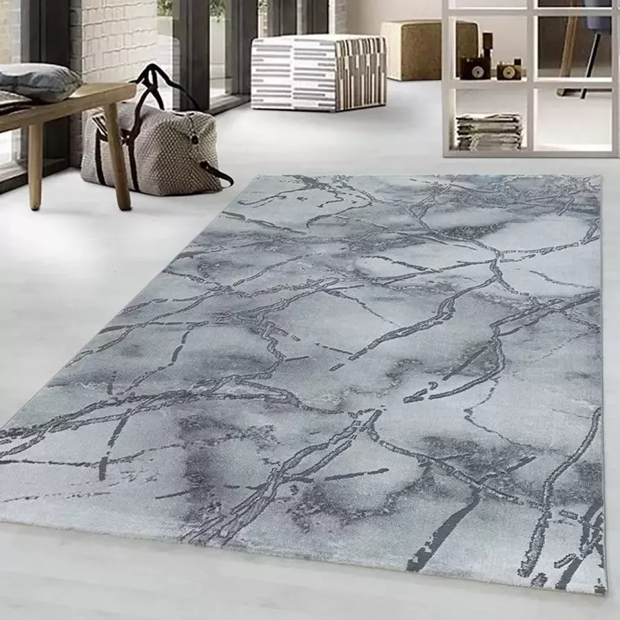 Adana Carpets Modern vloerkleed Marble Branch Grijs Zilver 200x290cm - Foto 2