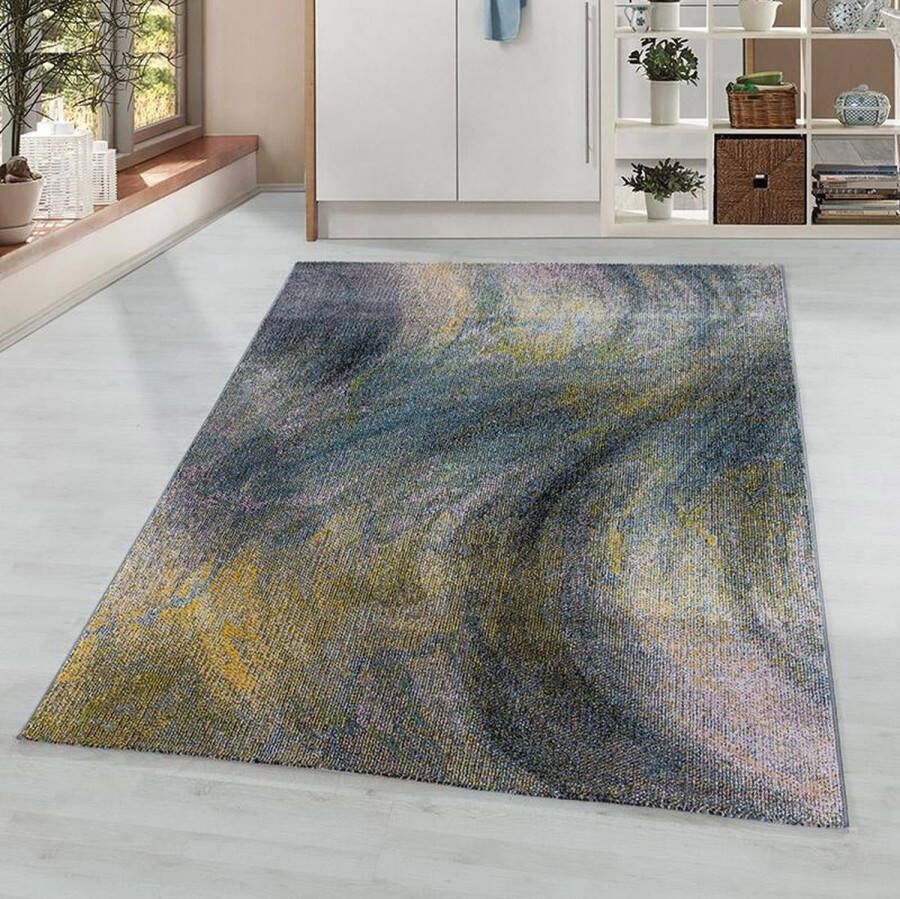 Adana Carpets Modern vloerkleed Optimism Breeze Geel 120x170cm - Foto 3