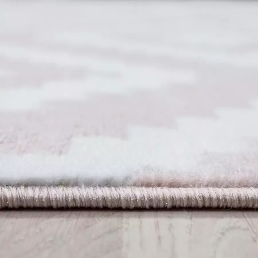 Adana Carpets Modern vloerkleed -Plus Roze 160x230cm (8005)