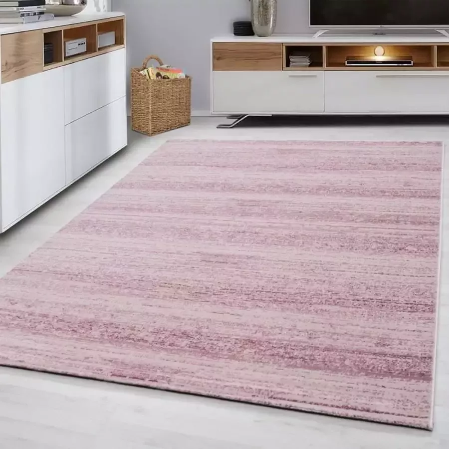 Adana Carpets Modern vloerkleed -Plus Roze 8000 120x170cm - Foto 5