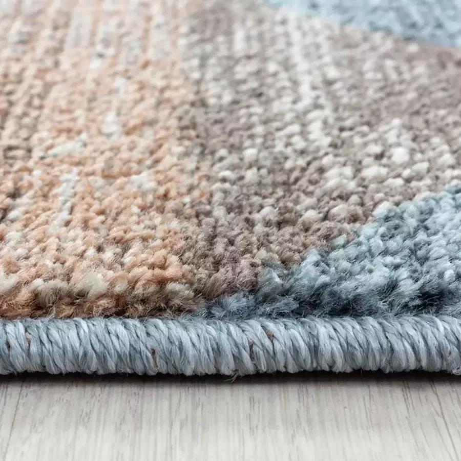 Adana Carpets Modern vloerkleed Regal Circlebox Bruin 120x170cm - Foto 1