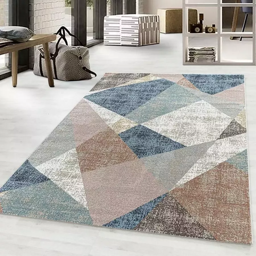 Adana Carpets Modern vloerkleed Regal Design Multicolor 160x230cm