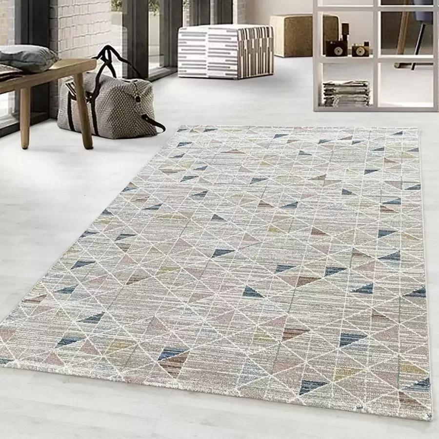 Adana Carpets Modern vloerkleed Regal Direction Multicolor 160x230cm
