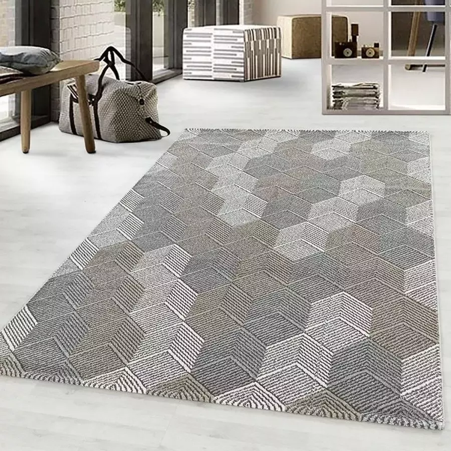 Adana Carpets Modern vloerkleed Regal Pentagon Beige 200x290cm - Foto 2