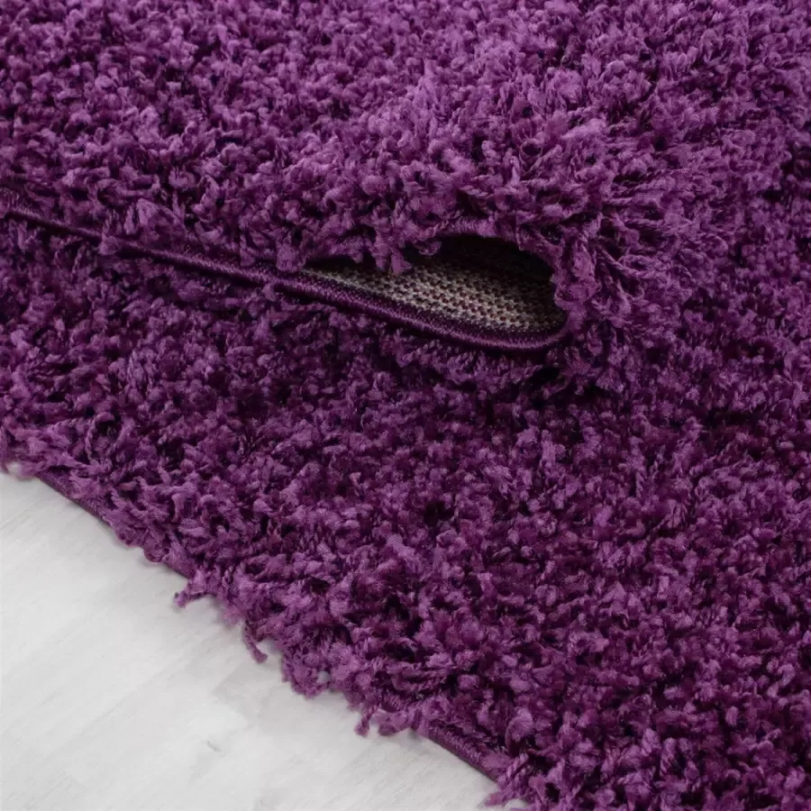 Adana Carpets Vloerkleed DreamShaggy Lila 60x110cm (4000)
