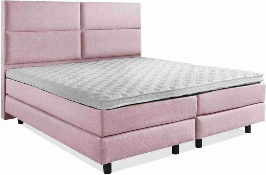 Adore Slaapcomfort Adore Boxspring Rhodos Oud Roze 160 x 220 cm