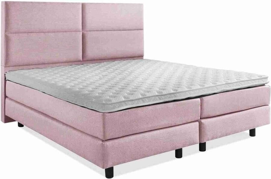 Adore Slaapcomfort Adore Boxspring Rhodos Oud Roze 140 x 220 cm
