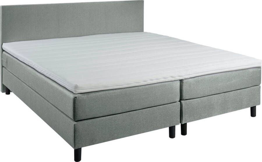 Adore Slaapcomfort Adore Complete Boxspring Athene Grijs 160 x 220 cm