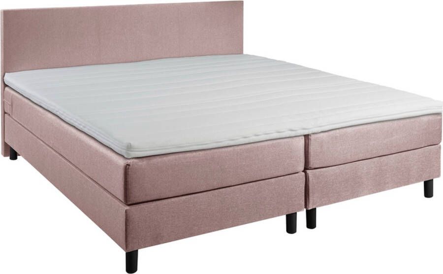 Adore Slaapcomfort Adore Complete Boxspring Athene Oud Roze 160 x 210 cm