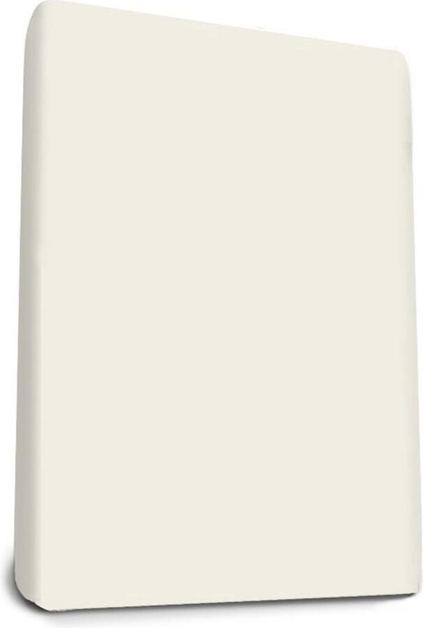 Adore Home & Living Adore Hoeslaken Boxspring Jersey Crème 90 x 210 cm