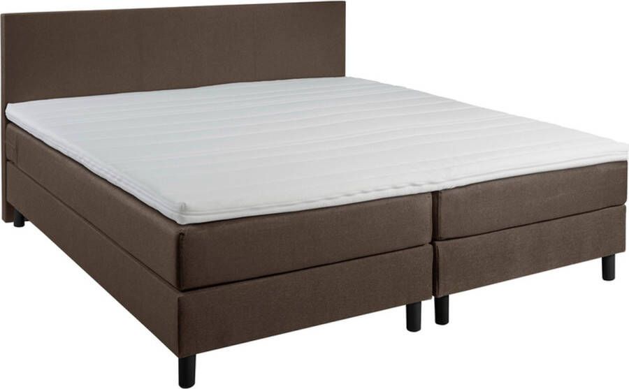 Adore Slaapcomfort Adore Complete Boxspring Athene Bruin 90 x 220 cm