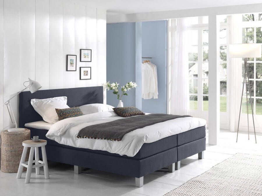 Adore Slaapcomfort Adore Dream Boxspring Comfort 2.0 Donkerblauw 120x220