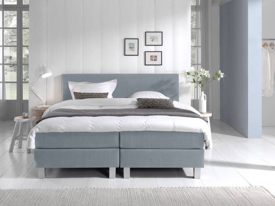 Adore Slaapcomfort Adore Dream Boxspring Comfort 2.0 Lichtblauw 200x220