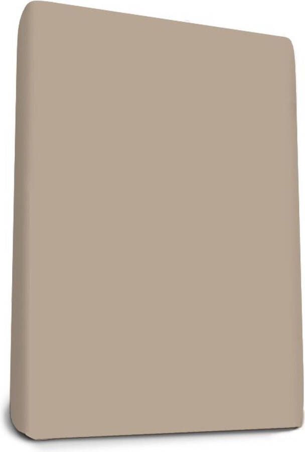 Adore Hoeslaken Jersey de luxe boxspring Taupe 180 x 220 cm