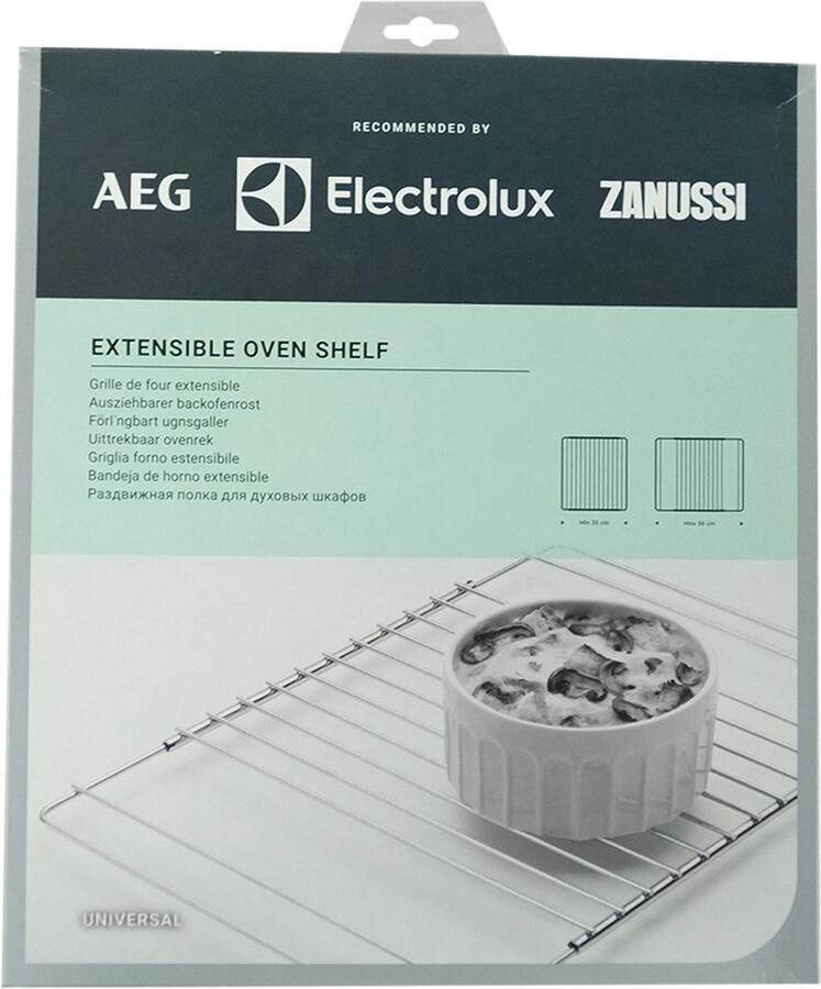 AEG M9OOES10 Universeel Uitschuifbaar Rooster Oven Koelkast