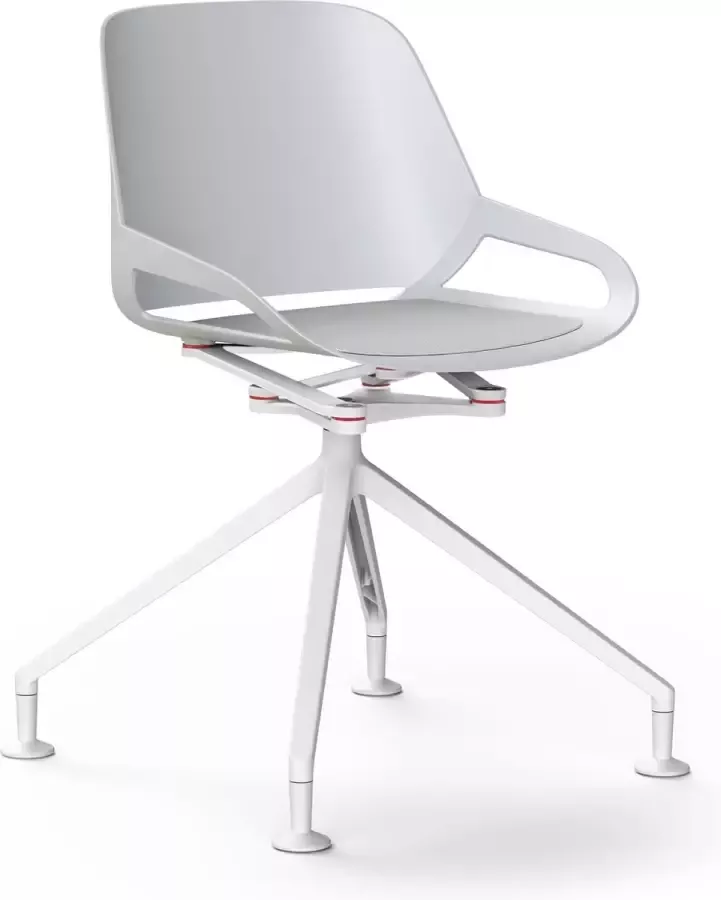 Aeris Numo voetkruis met gliders white cinematics: white seat shell: white
