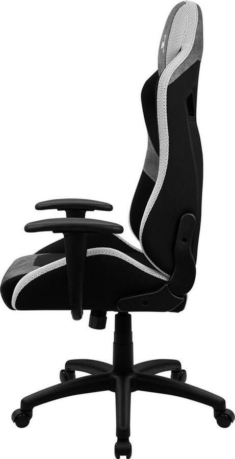 Aerocool COUNT AeroSuede Universele gamestoel Zwart Grijs