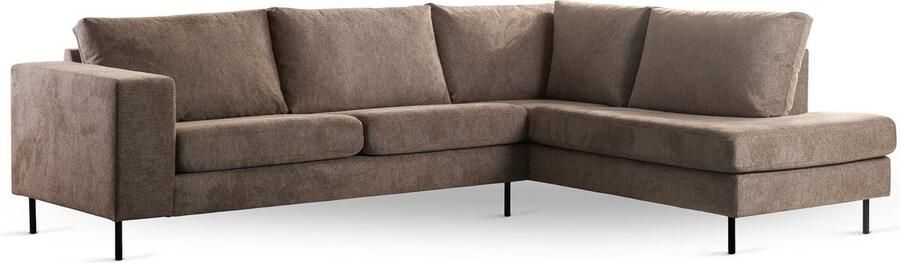 Aether Living Hoekbank Evi Taupe Lord